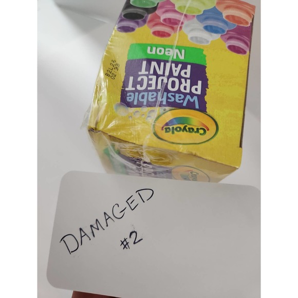 Crayola - Neon Washable Project Paint (1 10pk) - Picture 12 of 12